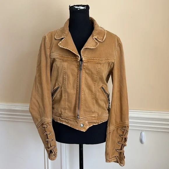 Free People "Feel Good Brenda" denim Size Small - Picture 4 of 11